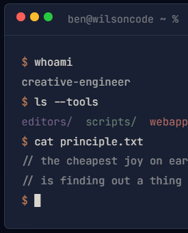 A terminal — the programming-solutions desk